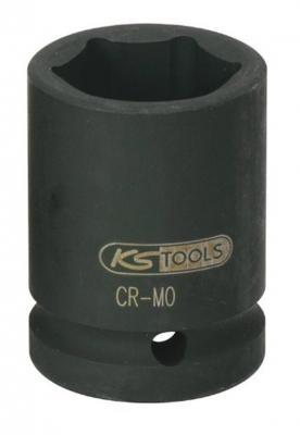 Ks tools 3/4"" douilles &agrave; chocs 6 pans, courtes, 1.1/8''