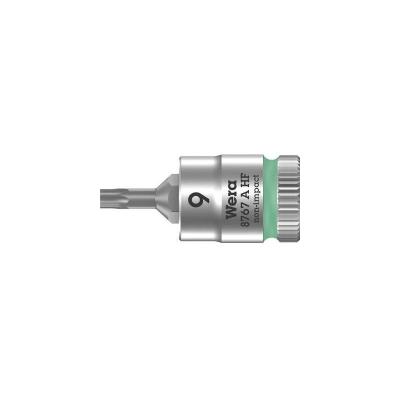 Wera 8767 A 05003361001 6 pans int&eacute;rieurs (TX) Douille-embout T 9 1/4 (6.3 mm)