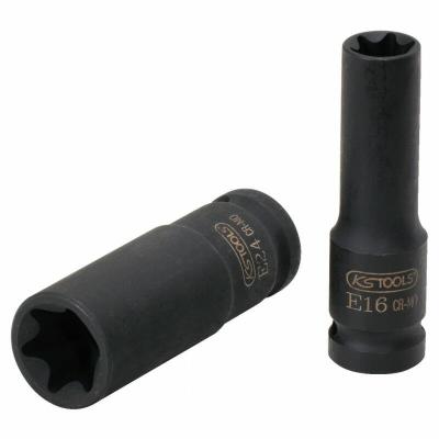 KS Tools 515.1054 Douille longue &agrave; chocs Torx femelles 1/2"" 14 mm