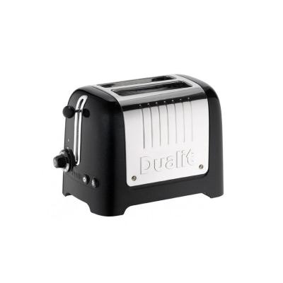 DUALIT LITE TOASTER 2 SLOT PEEK & POP GLOSS BLACK 
