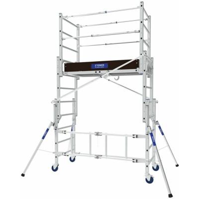 Echafaudage t&eacute;lescopique z'tower 3.80m 22407420 - tubesca-comabi