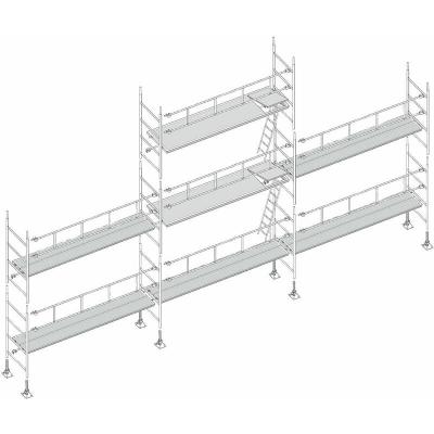 Echafaudage sp&eacute;cial faitage 7m x 9 m PT Galvanis&eacute;