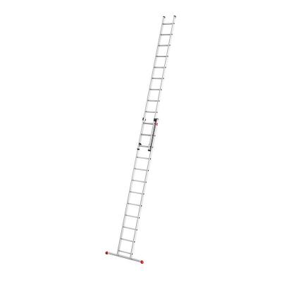 Hailo - Echelle coulissante Alu 2x12 Haut. travail 6,75m - ProfiStep Duo