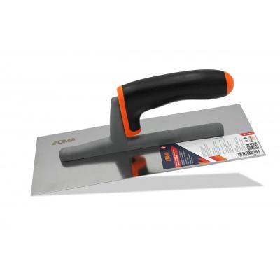 PLATOIR A ENDUIT 280 x 120 MM LAME INOX COURBEE