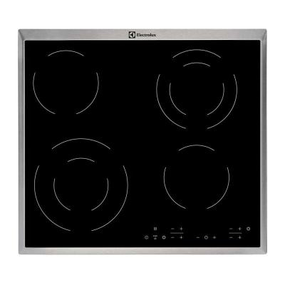 Electrolux ehf6342xok plaque int&eacute;gr&eacute; c&eacute;ramique noir