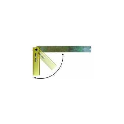 Nobex 0080100 Octo 300 Equerre &agrave; onglet pliante/8 angles 300 x 250 mm