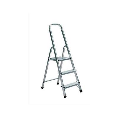 Escabeau m&eacute;nager pliable en aluminium 3 marches l&eacute;ger Selekta