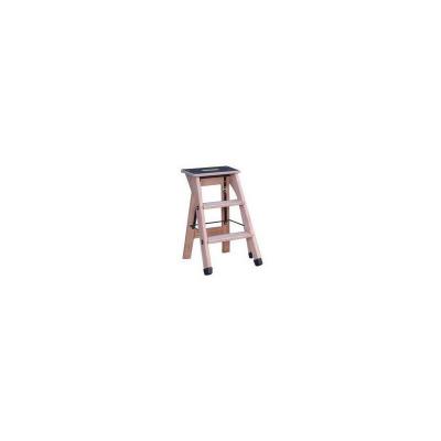 Outifrance - Escabeau bois professionnel 2 marches + tablette