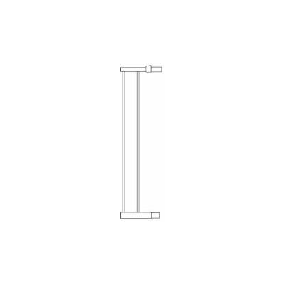 Rallonge universelle de 14cm blanche
