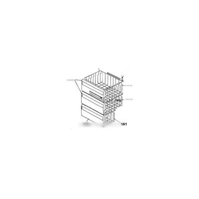 Facade De Tiroir Panier Inferieur Pour Congelateur Candy - 41022228