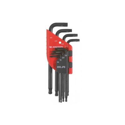 Jeu de 8 cl&eacute;s m&acirc;les coud&eacute;es Torx&reg; - FACOM - 89S.JP8APF