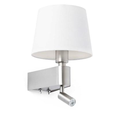 FARO BARCELONA 29976 Room Lampe Applique Blanche avec Lecteur LED