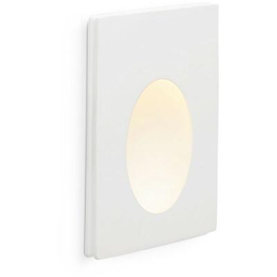 Spot LED &agrave; encastrer couleur blanc de 10 x 16,5 cm PLAS-1 Faro