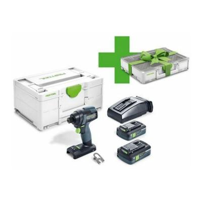 Festool TID 18 HPC 4,0 I-Plus Organizer Edition - Visseuse&agrave; chocs sans fil