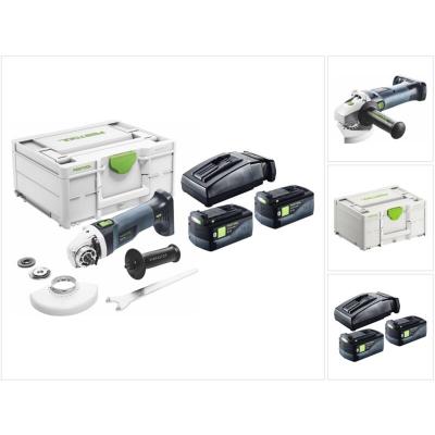Meuleuse d'angle sans fil AGC 18-125 5.0 EBI-PLUS - FESTOOL - 577700