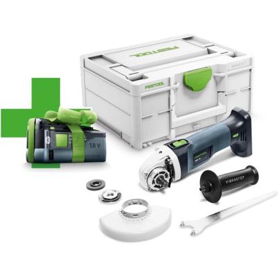 Meuleuse FESTOOL AGC 18-125 EB-Basic - Avec batterie 5.2Ah - 577031