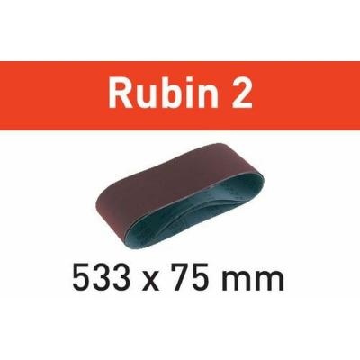 Festool - Bande abrasive L533X 75-P40 RU2/10 Rubin 2 - 499155