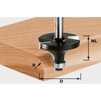 Fraise &agrave; moulurer hw S8 D16,7/R2 kl - 491009 - Festool