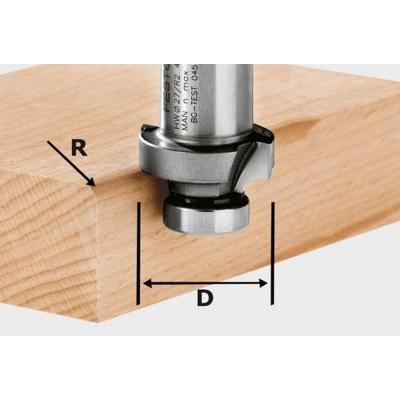 Fraise &agrave; affleurer sp&eacute;ciale OFK 500 HW D27/R3 FESTOOL 490093