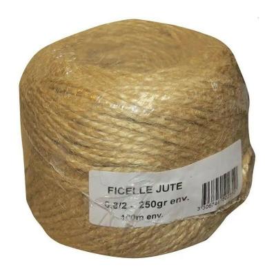 Ficelle jute 0.8/2 bobine de 250 g