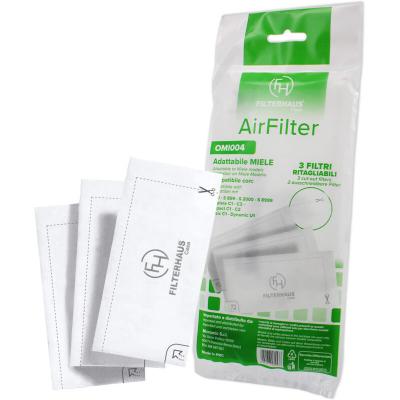 Filtres air clean par 3 3944711 pour Aspirateur Miele