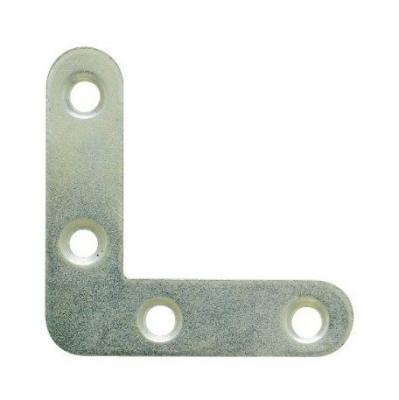 Equerre de ch&acirc;ssis - 40 x 10 x 1,5 mm - acier zingu&eacute;