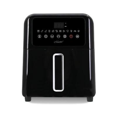 Maestro Mr-757 Friteuse Unique 6 L Autonome 1700 W Friteuse D'air Chaud Noir, Argent 