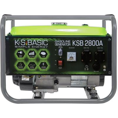 Konner & Sohnen 2800W Groupe &eacute;lectrog&egrave;ne essence KSB 2800A