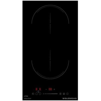 Glem Gas Table domino induction 30cm 2 feux 3500w noir - GTI321BS