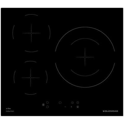 GLEM Table induction 60 cm 3 foyers GTI630ESL