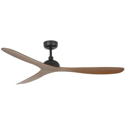 Faro Barcelona 33447- GOTLAND Ventilateur de plafond noir/bois