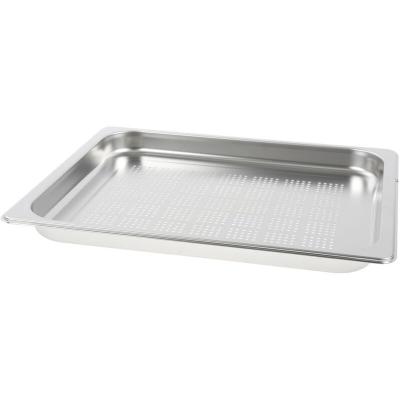 Grand Plat Inox Perfor&eacute; Pour Four Vapeur Bosch Siemens 00577551