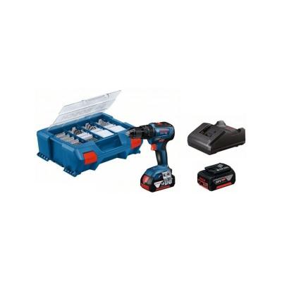 Bosch 06019h530a Pick&click Set Cordless Impact Drill Bleu