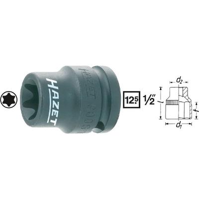 HAZET 900S-E14 Cl&eacute; &agrave; douille E14 Acier chrome-vanadium, Acier de molybd&egrave;ne-chrom-nickel