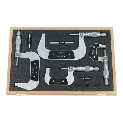 HELIOS PREISSER 0800 513 Set de microm&egrave;tres 0 - 100 mm Lecture: 0.01 mm DIN 863-1