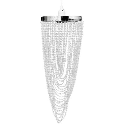 Lustre plafonnier suspendu lampe moderne cristal 59 cm