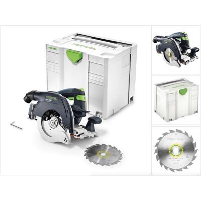 Scie circulaire &agrave; capot basculant sans fil HKC 55 Li EB-Basic - Festool