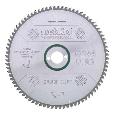 Metabo - Lame de scie circulaire HW/CT 315x2.4x30 mm 96 FZ/TZ
