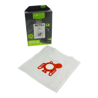 Sacs microfibres adaptable par 4 fjm 9917710 pour aspirateur miele , black diamond, electronic