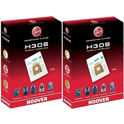 Lot de 10 sacs H30S pour aspirateur Hoover