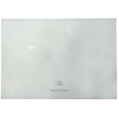 Clayette verre 472x328x4 mm pour r&eacute;frig&eacute;rateur - indesit