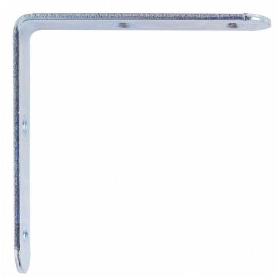 Equerre de chaise bouts ronds - 18 x 120 x 3 mm - acier zingu&eacute;