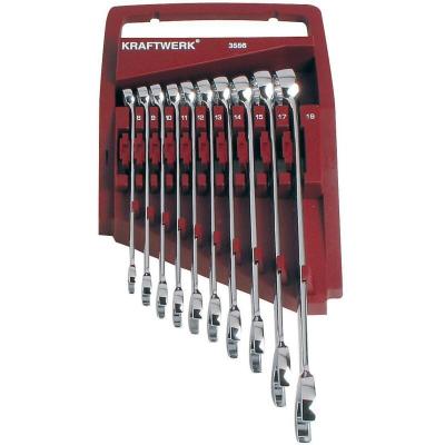 Kraftwerk - 3556 - 10-pz . En emble de cl&eacute; combin&eacute;e de 8 &agrave; 19mm