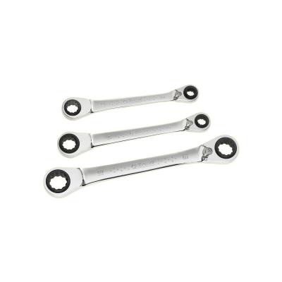Stanley Expert - Jeu de 3 cl&eacute;s &agrave; cliquet 4 en 1 - E111115