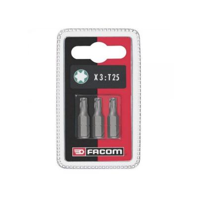 EX1 - Jeux de 3 embouts standards s&eacute;rie 1 Torx&reg; - EX125.J3 Facom