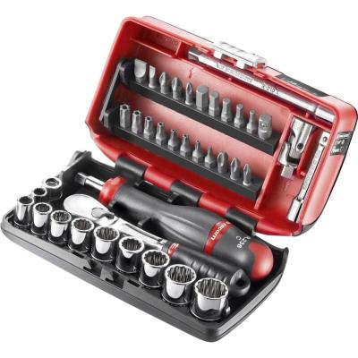 Facom - Jeu de douilles 1/4'' Carr&eacute; 38 outils pi&egrave;ces ( Prix pour 1 )