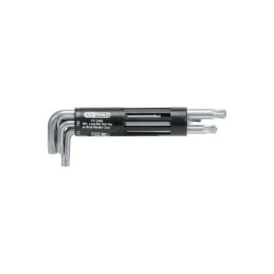 Jeu de 8 cl&eacute;s m&acirc;les torx &agrave; t&ecirc;te sph&eacute;rique, T10 &agrave; T50 ks Tools 151.2400