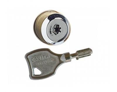 Jeu de cylindre CAVERS CAVITH pour serrure emboutie A2P2 - ISEO - 56300005