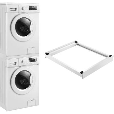 Kit de Superposition pour Lave-Linge S&egrave;che-Linge Standard 60 cm Blanc [en.casa]