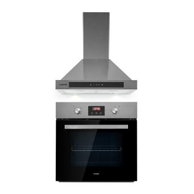 Four - Klarstein Kalahari Zelda Set + hotte aspirante 60cm - Inox 